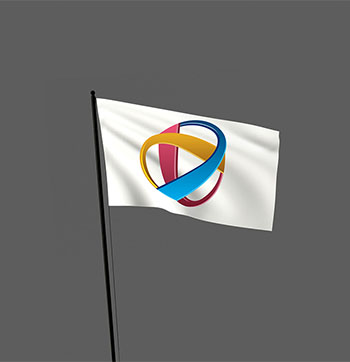 Un drapeau pavillon pour se faire remarquer.